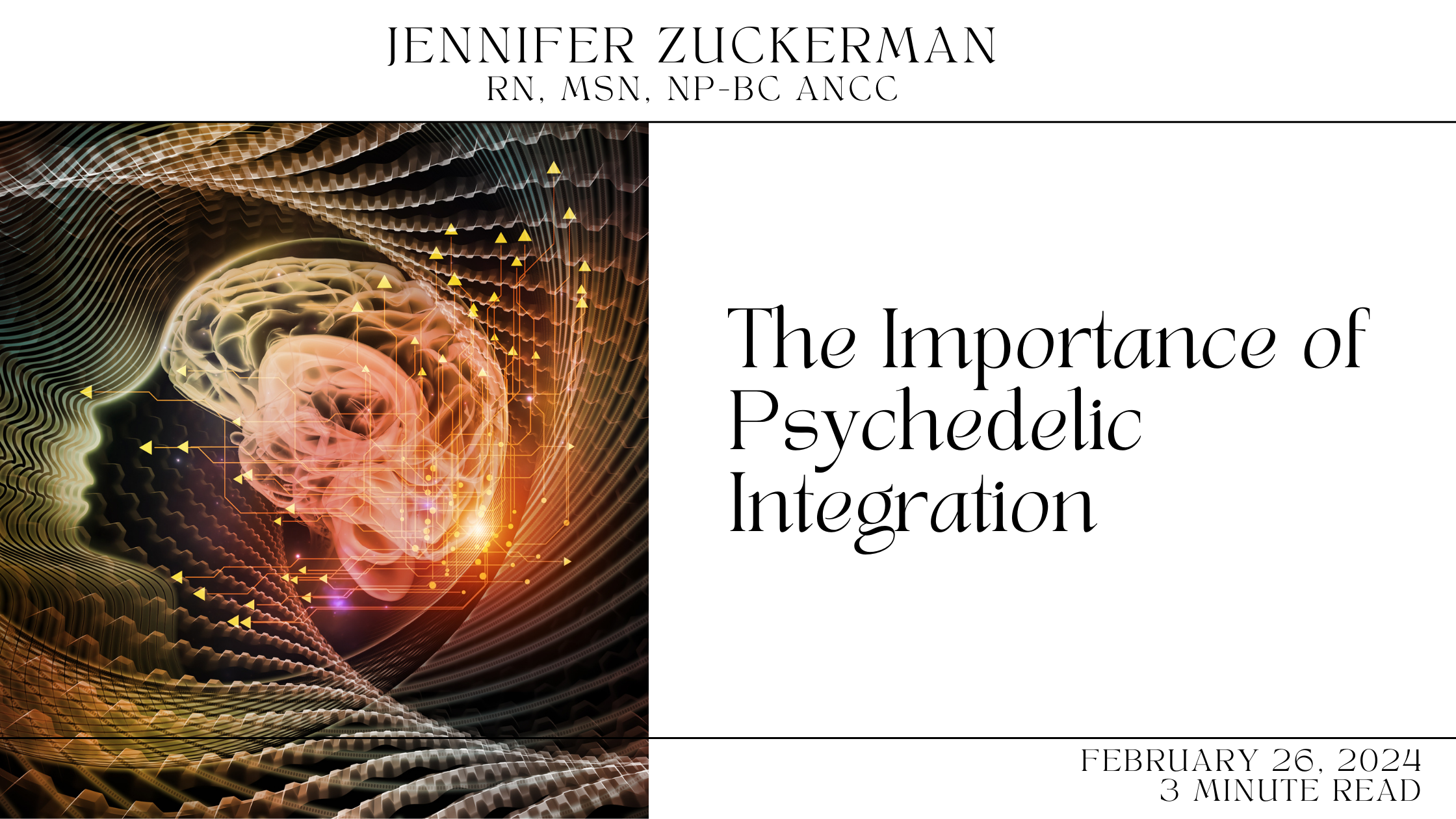 The Importance of Psychedelic Integration